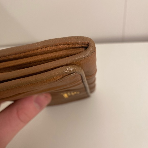 SOLD Brown Leather Prada Wallet - Picture 11 of 14